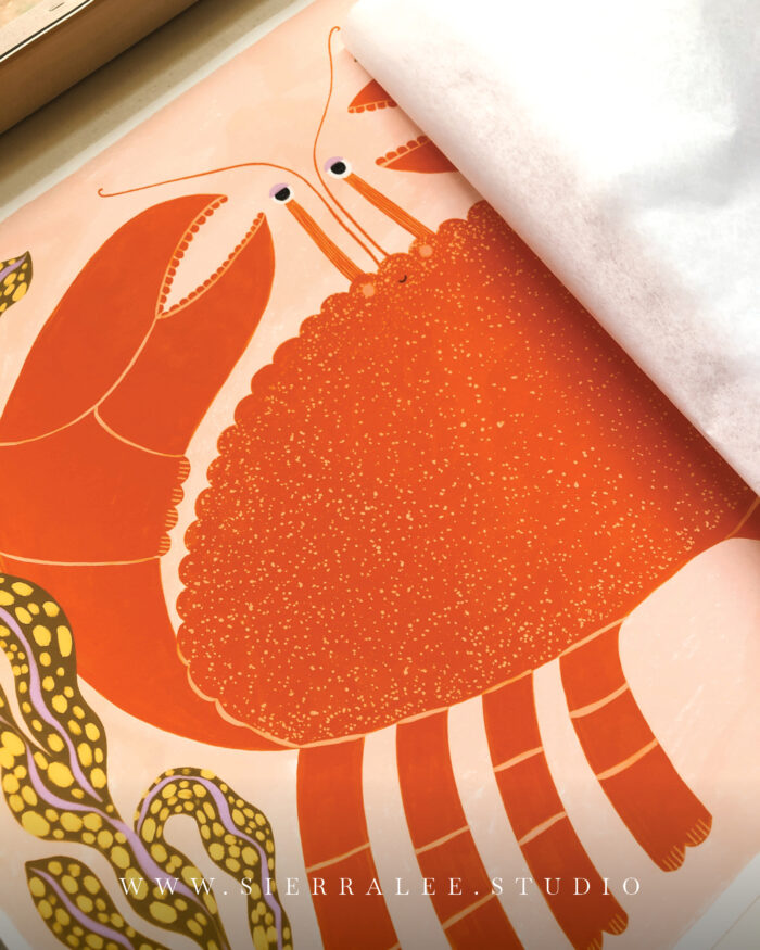 Whimsical Orange Crab - Image 3